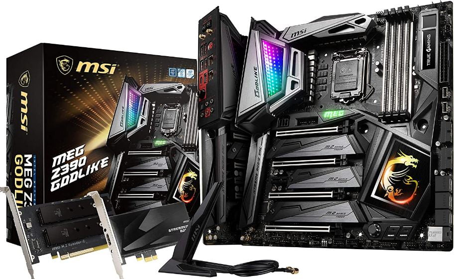 MSI MEG Z390 GODLIKE best motherboard for i7 9700k