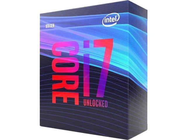 intel core i7 9700k