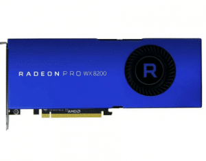 AMD Radeon Pro WX 8200 Graphics Card for Editing and Rendering