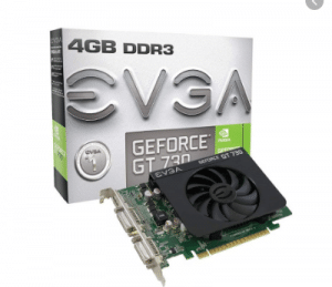 EVGA GeForce GT 730 Graphics Card for Video Rendering