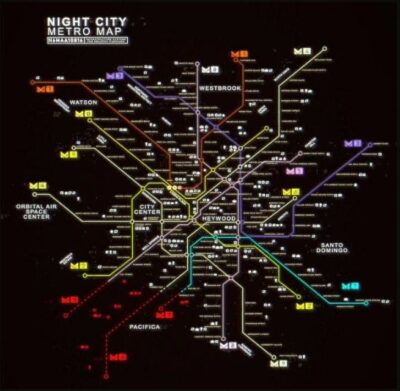 Cyberpunk 2077 World Map guide