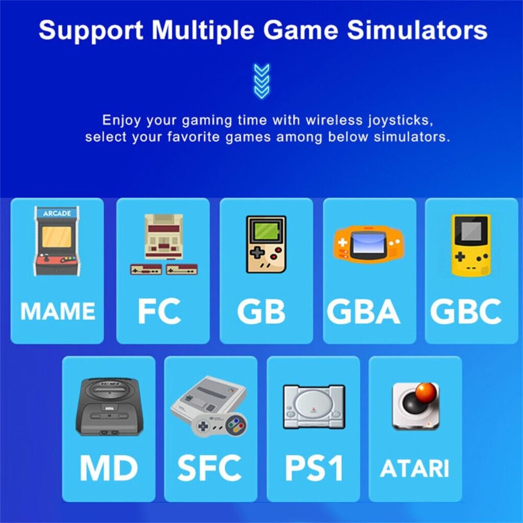 The PoGamer Wireless Retro Game Console Stick