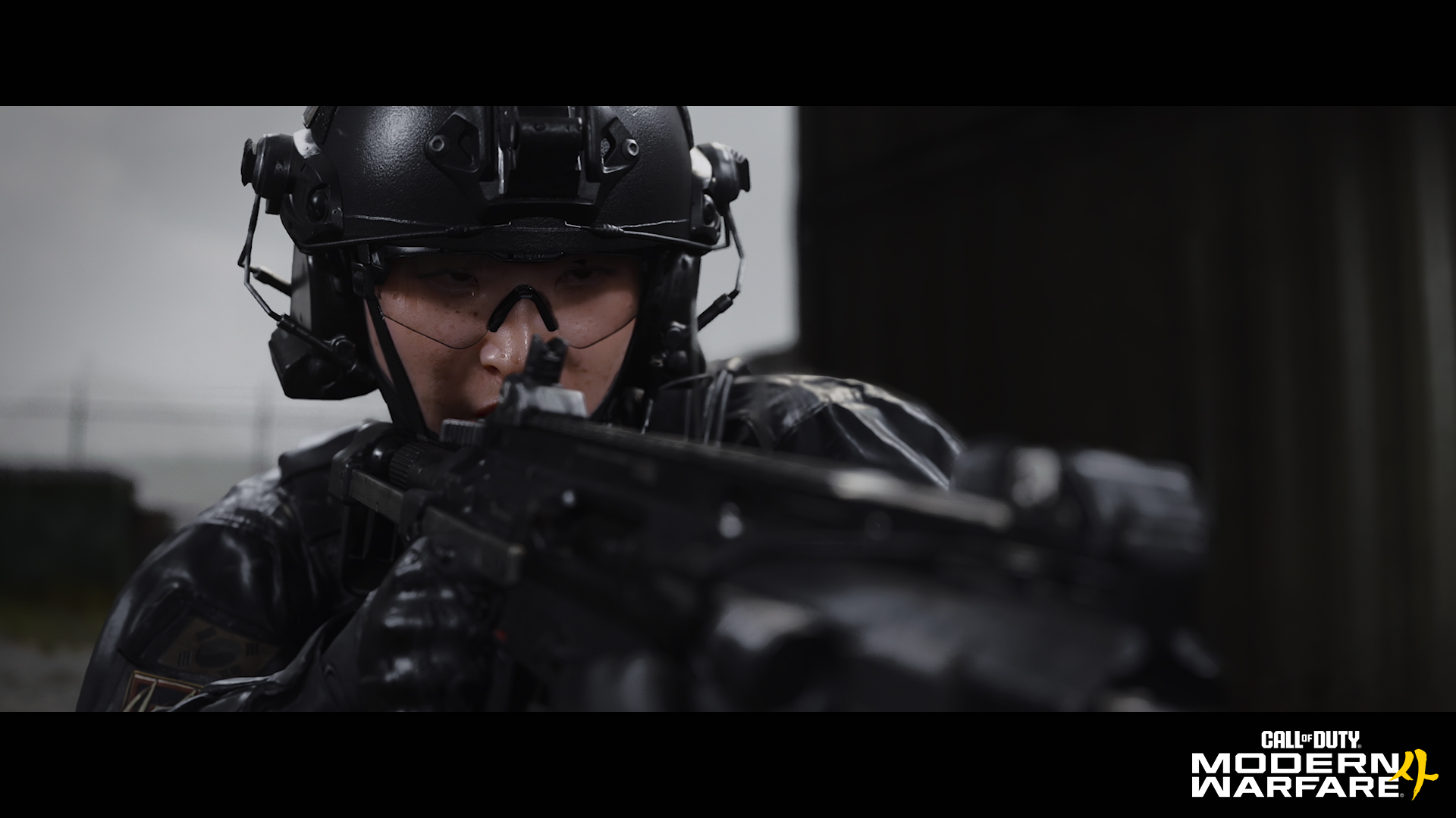 A Modern Warfare 4 soldier aiming a rifle in an official image accompanying the PC features announcement